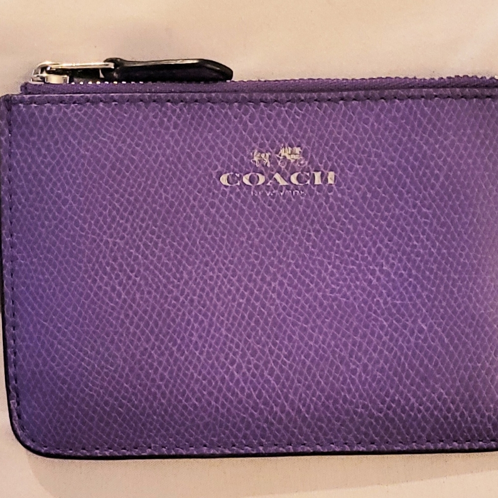 Coach change purse